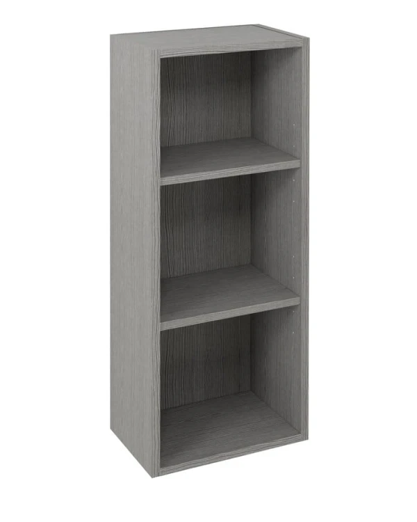 ESPACE szafka otwarta z półkami, 35x94x22cm, dąb srebrny