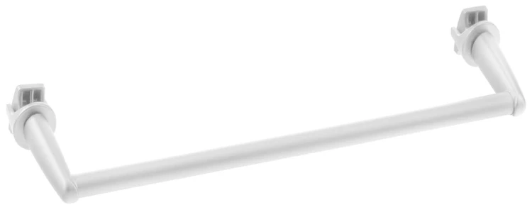 Wieszak na ręczniki na grzejnik, 36cm, prosty, biały