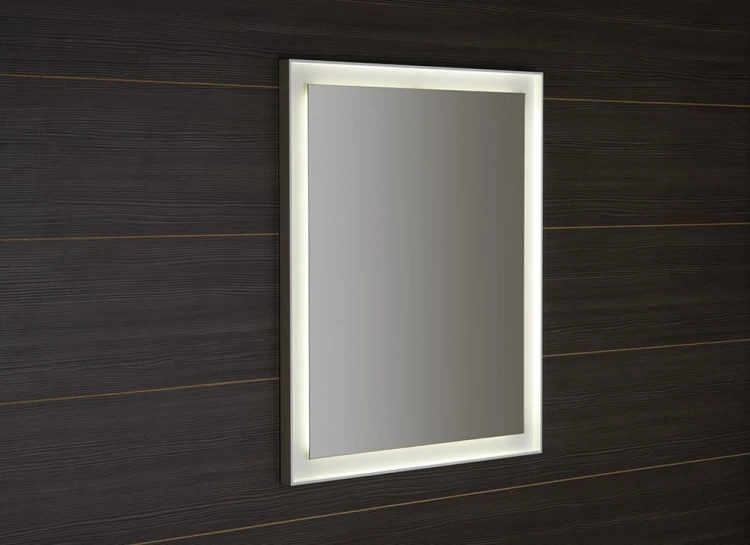 FLUT Lustro z podświetleniem LED 90x70cm, białe #5