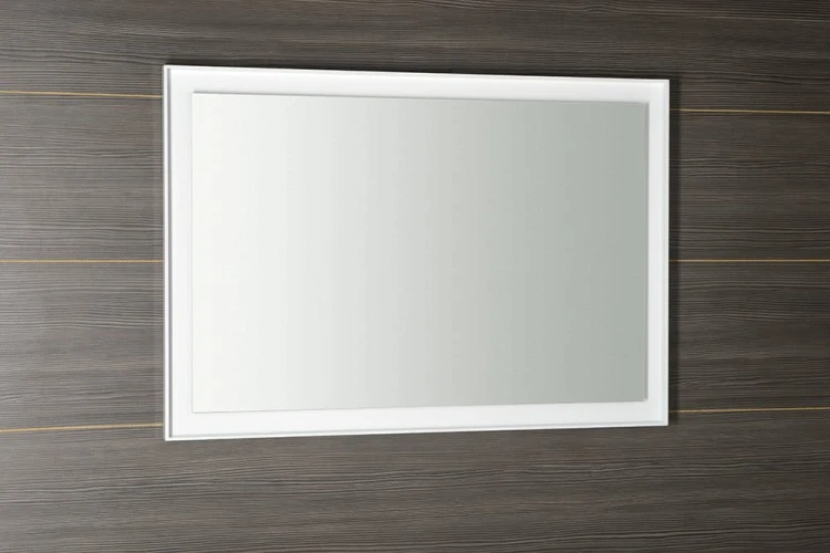 FLUT Lustro z podświetleniem LED 100x70cm, białe #2
