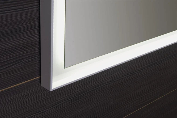 FLUT Lustro z podświetleniem LED 120x70cm, białe #6