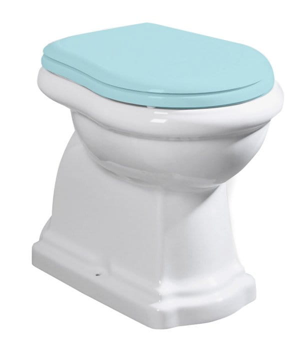 RETRO misa WC 38,5x59cm, tylny odpływ, biały
