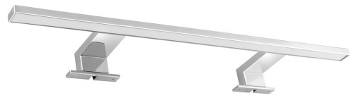 SERAPA LED oświetlenie, 9W, 230V, 600x40x100mm, IP44, aluminium, chrom