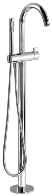 Bateria wannowa wolnostojąca, chrom