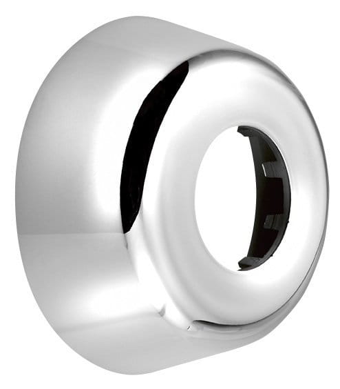Rozeta maskująca 80/32 mm, wysokość 33 mm, ABS / chrom