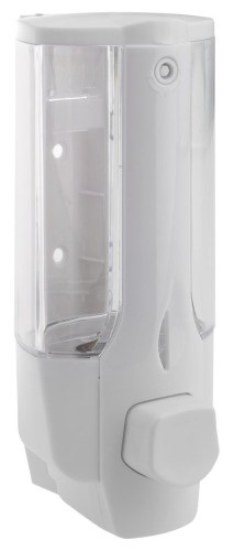 Dozownik płynnego mydła do powieszenia 350ml, biały