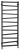 ZIG grzejnik łazienkowi 500x1334mm, antracyt