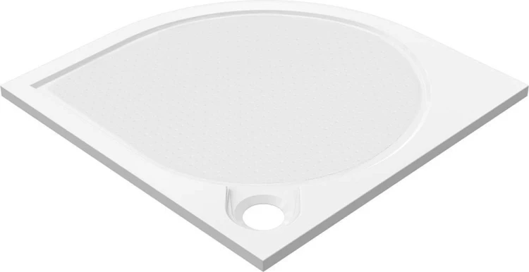 ARCA brodzik prysznicowy kompozytowy, półokrągły 80x80cm, R550 #4