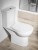 KAIRO CLEANWASH kompakt WC z funkcją bidetu, odpływ poziomy, biały #8