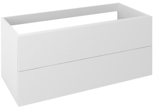TREOS szafka umywalkowa 110x53x50,5cm, biały mat