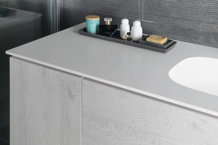 TREOS szafka umywalkowa 110x53x50,5cm, dąb Polar #8