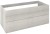 TREOS szafka z szufladami 110x53x50,5cm, dąb Polar
