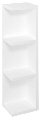 RIWA regał 20x70x15cm, lewa/prawa, biała
