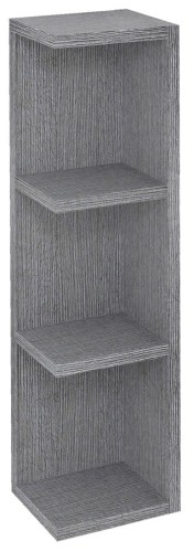 RIWA regał 20x70x15cm, lewa/prawa, dąb srebrny
