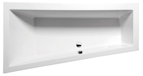 ANDRA L SLIM wanna asymetryczna 170x90x45cm, biała #2