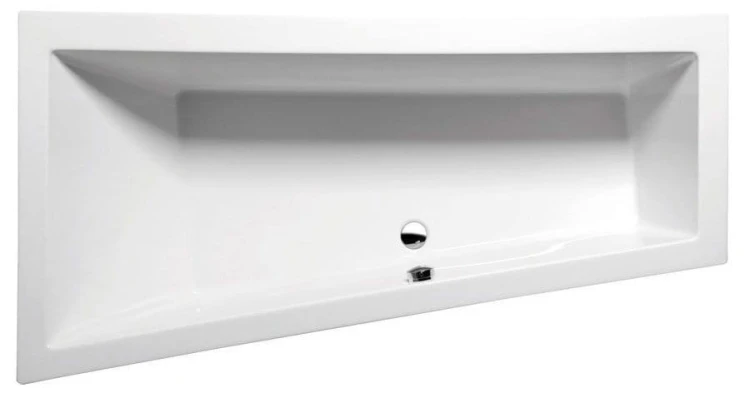 ANDRA L SLIM wanna asymetryczna 170x90x45cm, biała #2