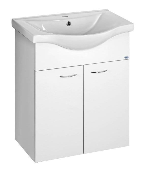 KERAMIA FRESH szafka umywalkowa 60,6x74x34cm, biały