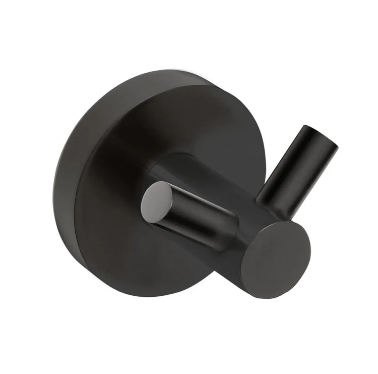 X-ROUND BLACK haczyk podwójny, czarny mat