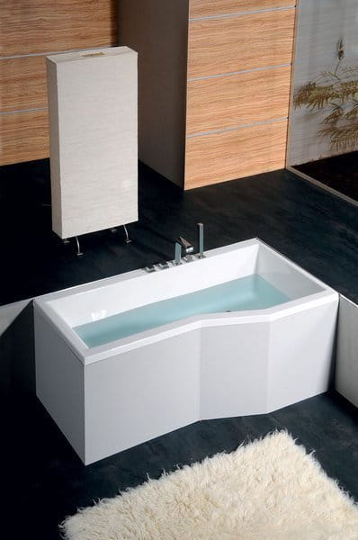 VERSYS L wanna asymetryczna 160x84x70x47cm, biała #3