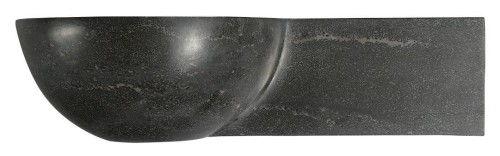 BLOK umywalka kamienna 40x23cm, antracyt #2