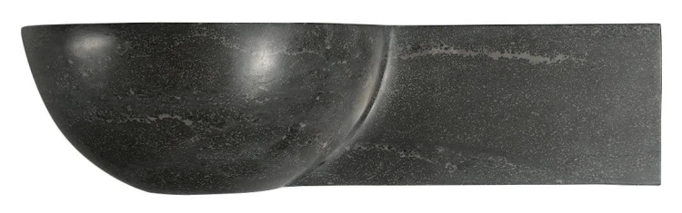 BLOK umywalka kamienna 40x23cm, antracyt #2
