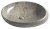 DALMA umywalka ceramiczna nablatowa, 68x44cm, grigio