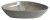 DALMA umywalka ceramiczna nablatowa, 58,5x39cm, grigio #2