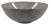DALMA umywalka ceramiczna nablatowa, srednica 42cm, grigio #2