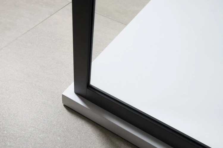 CURE BLACK walk-in, 700 mm, szkło czyste #8