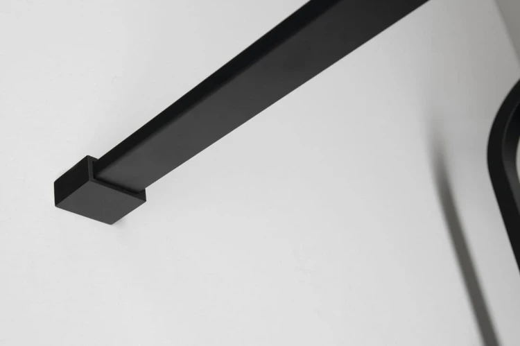 CURE BLACK walk-in 1100mm, szkło czyste #10