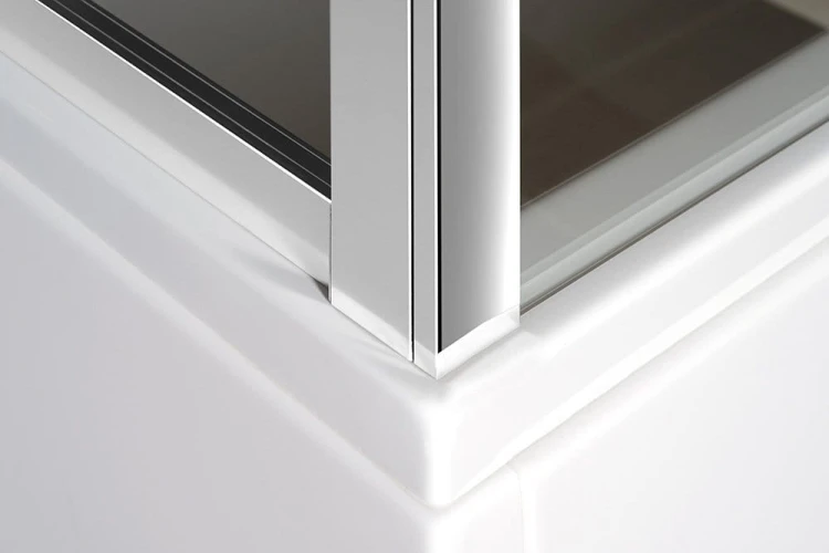 DEEP drzwi prysznicowe 1400x1650mm, szkło czyste #5