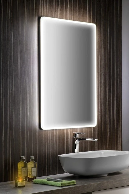 PIRI lustro z oświetleniem LED 50x70cm #4