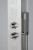 PRESTIGE panel prysznicowy z baterią termostatyczną 200x1400mm, stal nierdzewna mat #3