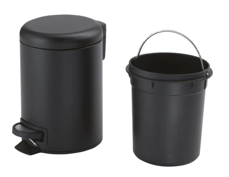 POTTY kosz na śmieci 5l, Soft Close , czarny mat #4