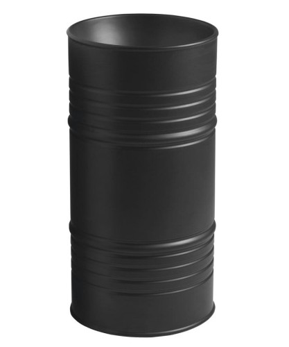 BARREL umywalka ceramiczna wolnostojąca 42x90x42cm, czarny mat