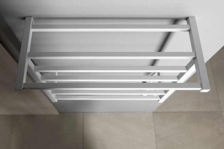 ELZOR elektryczna suszarka na ręczniki 500x470 mm, 60 W, biały mat #4