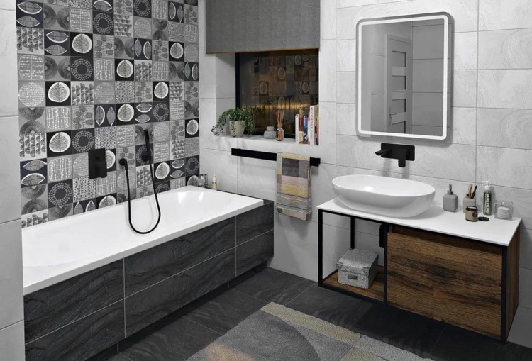SKARA blat Rockstone 100,5x1,2x47cm, biały mat #2