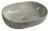 DALMA umywalka ceramiczna nablatowa, 59x42cm, grigio