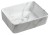 DALMA umywalka ceramiczna nablatowa, 48x38cm, carrara
