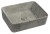 DALMA umywalka ceramiczna nablatowa, 48x38cm, grigio