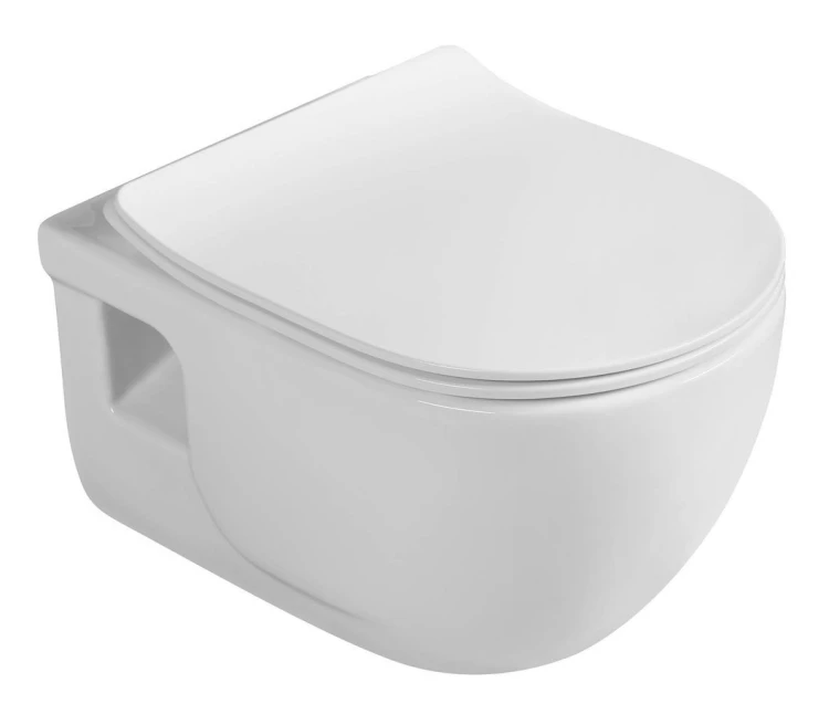 BRILLA CLEANWASH WC wiszące z funkcją bidetu, Rimless, 36,5x53cm, biały #2