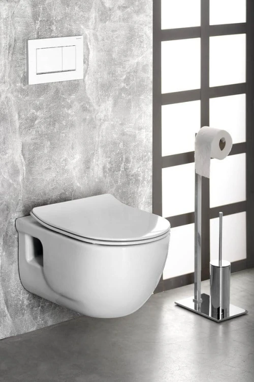 BRILLA CLEANWASH WC wiszące z funkcją bidetu, Rimless, 36,5x53cm, biały #5