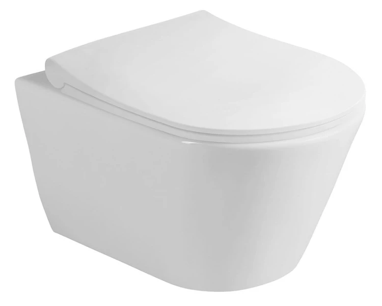 AVVA CLEANWASH WC wiszące z funkcją bidetu, Rimless, 35,5x53cm, biały #3