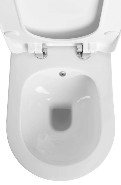 AVVA CLEANWASH WC wiszące z funkcją bidetu, Rimless, 35,5x53cm, biały #5