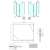 Rysunek techniczny - ZOOM BLACK kabina prysznicowa 1200x900mm wariant L/P