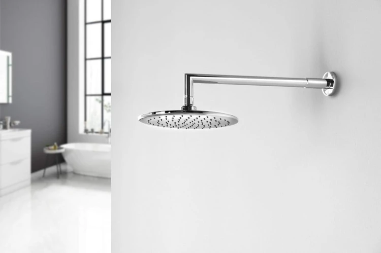 Ramię prysznicowe okrągłe, 380mm, mosiądz/chrom #2