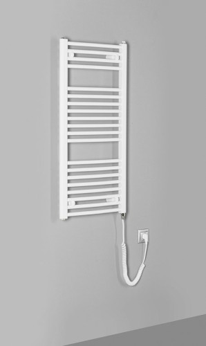 ORBIT-E grzejnik elektryczny, obły, 450x960 mm, 300 W, biały #2