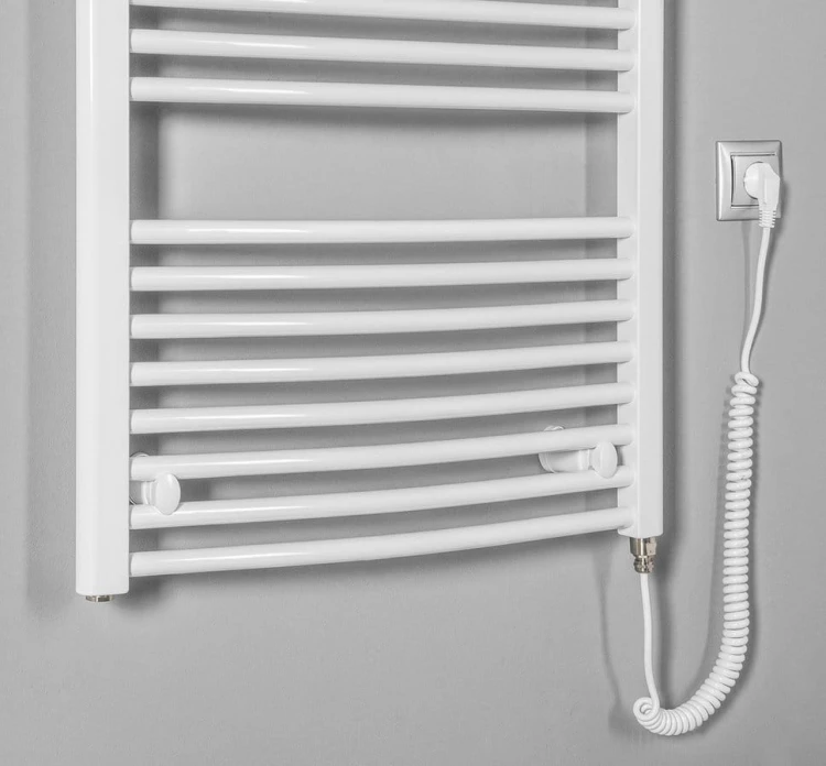ORBIT-E grzejnik elektryczny, obły, 450x960 mm, 300 W, biały #3