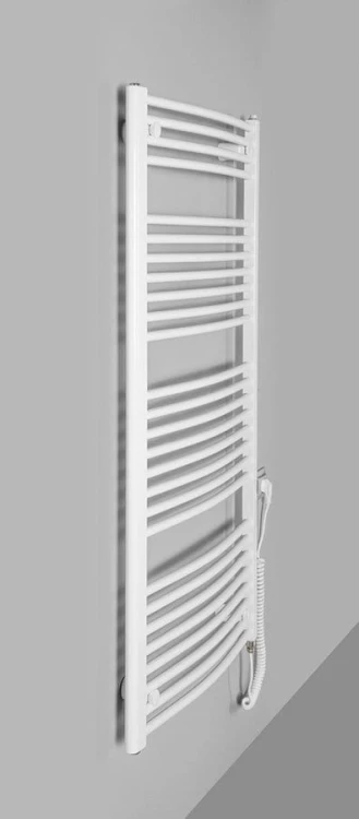 ORBIT-E grzejnik elektryczny, obły, 600x1320 mm, 600 W, biały #3