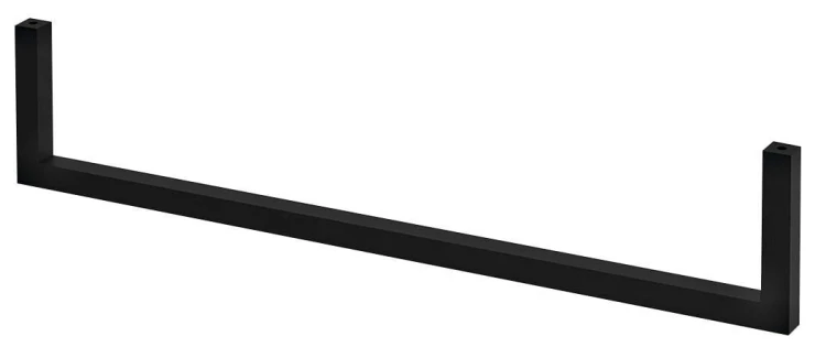 AVICE wieszak na ręczniki 450x95mm, czarny mat